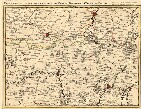 Carte Particuliere des Environs de Cambray, Bappaumes, St. Quentin, Perone