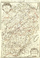 La Franche-Comté divisée en Trois Grands Balliages
