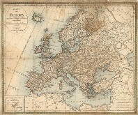Celkové mapy Evropy